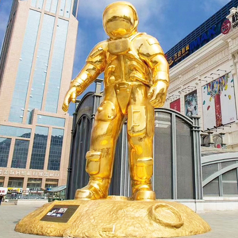 Outdoor Space Man Astronaut Statues Sculpture